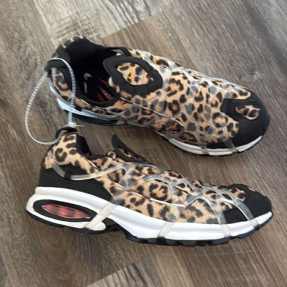 Nike Air Kukini SE Kumquat Trainers Sneakers Leopard Print - Picture 1 of 10